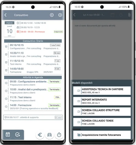 PlanningConnect Mobile App full: on-field documents