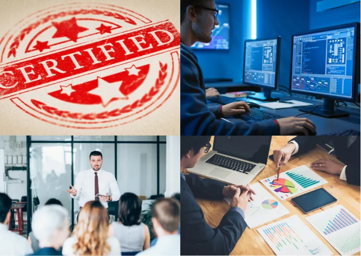 Consultants, developers, IT companies and auditors