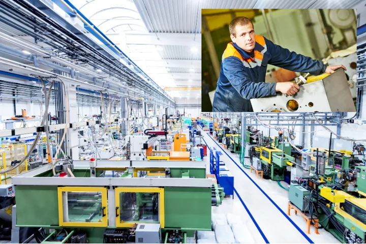 Assembling and building industrial machinery