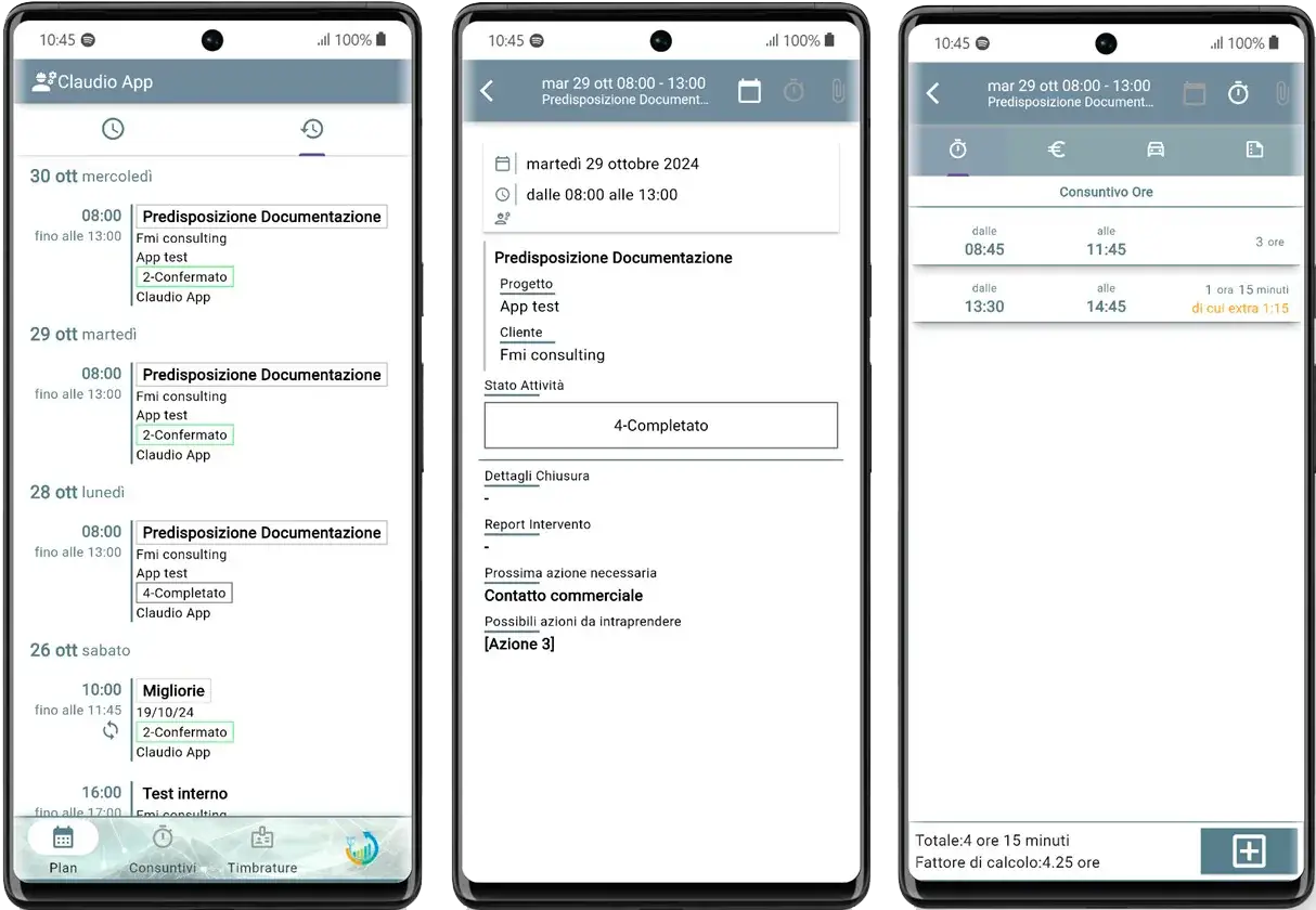PlanningConnect mobile app